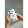 Joko Apple İphone 15 Pro Kılıf Crystal Magsafe Kapak - Şeffaf