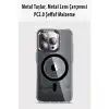 Joko Apple İphone 15 Pro Max Kılıf Crystal Magsafe Kapak - Şeffaf