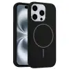 Joko Apple İphone 15 Pro Max Kılıf Jully Magsafe Kapak - Siyah