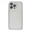 Joko Apple İphone 15 Pro Max Metal Bumper Mat Kapak - Gri