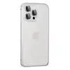 Joko Apple İphone 15 Pro Max Metal Bumper Mat Kapak - Gümüş