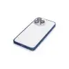 Joko Apple İphone 15 Pro Max Metal Bumper Mat Kapak - Lacivert