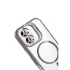 Joko Apple İphone 16 Plus Remim Lensli Magsafe Standlı Kapak - Titan Gri