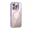 Joko Apple İphone 16 Pro Max Remim Lensli Magsafe Standlı Kapak - Lila