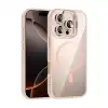 Joko Apple İphone 16 Pro Max Remim Lensli Magsafe Standlı Kapak - Pembe