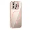 Joko Apple İphone 16 Pro Max Remim Lensli Magsafe Standlı Kapak - Pembe