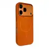 Joko Apple İphone 17 Pro Luno Deri Magsafe Kapak - Turuncu
