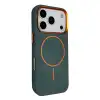 Joko Apple İphone 17 Pro Luno Deri Magsafe Kapak - Yeşil