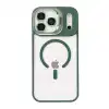 Joko Apple İphone 17 Pro Max Remim Lensli Magsafe Standlı Kapak - Koyu Yeşil