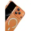 Joko Apple İphone 17 Pro Tash Diamond Magsafe Kapak - Turuncu