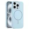 Joko İphone 15 Pro Max Kılıf Jully Magsafe Kapak - Mavi