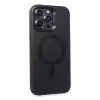 Joko İphone 15 Pro Max Kılıf Mateks Magsafe Kapak - Siyah
