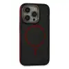 Joko İphone 15 Pro Max Rocky Magsafe Kapak - Siyah-kırmızı