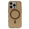 Joko İphone 16 Pro Max Gleam Pc Sert Magsafe Kılıf - Şeffaf-gold