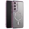 Joko Samsung Galaxy A57 5g Joke Simli Magneticsafe Kılıf - Derin Mor