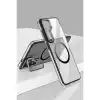 Joko Samsung Galaxy S24 Crystal Magsafe Kapak - Siyah