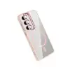 Joko Samsung Galaxy S24 Fe Remim Lensli Magsafe Standlı Kapak - Pembe