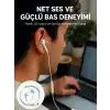 Kablolu Type C Kulak İçi Kulaklık Kristal Netliğinde Ses Kalitesi Yeni Nesil