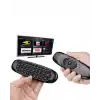 Kablosuz Air Mouse Mini Klavye Çok Fonksiyonlu