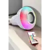 Kablosuz Bluetooth Hoparlör Led Lamba