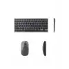 Kablosuz Bluetooth Klavye Mouse Seti Şarjlı Tablet Laptop Uyumlu