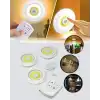 Kablosuz Gün Işığı 3’lü LED Spot Lamba Kumandalı