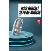 Kablosuz Mouse Fare Şarjlı Bluetooth Wireless Çift Modlu Sessiz