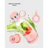 Kablosuz Taşınabilir Mini Blender – USB Şarjlı, 1200mAh