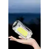 Kafa Lambası El Fenerli Kamp Lambası USB Şarjlı Esnek Lamba
