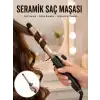 Kalın Bukleler İçin 25 mm Saç Maşası Seramik Plakalı 230 Derece Yeni Nesil