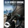 Kask Kulaklığı Motosiklet Intercom Interkom Dinleme Konuşma Özellikli Su Geçirmez