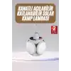 Katlanabilir Askılı Kamp Lambası 5 Kanatlı Pratik Güneş Enerjili