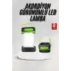 Katlanabilir Kamp Lambası Akordiyon Lamba Şarjlı 3 Kademeli Solar