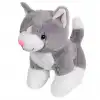 Kedi Peluş Gri 36 cm