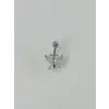 Kelebek Detaylı Göbek Piercing