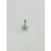 Kelebek Detaylı Göbek Piercing