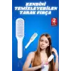 Kendini Temizleyen Tarak Fırça Geri Çekilebilir Evcil Hayvana Uygun Sıkı Dişli