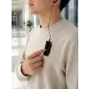 Klipsli Tek Kulaklıklı Kablosuz Bluetooth Kulaklık Dijital Ekranlı Taşınabilir Model