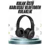 Kulak Üstü Bluetooth Kulaklık Yüksek Ses Kaliteli Ayarlanabilir