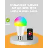 Kumanda Destekli Çok Renkli Akıllı LED Ampul