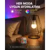Kumanda Destekli Çok Renkli Akıllı LED Ampul Yeni Nesil
