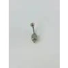 Kuru Kafa Detaylı Göbek Piercing
