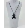 Kuru Kafa Figürü Çelik Erkek Kolye