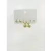 Kutup Yıldızı Detaylı Altılı Küpe