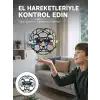 LED Işıklı Futbol Topu Mini Drone Akıllı Sensörlü El Kontrollü