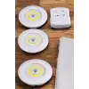 Led Lamba 3lü Uzaktan Kumandalı Yapışkanlı Beyaz Işık (Kopya)