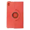 Lenovo Tab M8 Kılıf 360 Tablet Deri Kılıf - Kırmızı