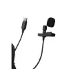 Lightning 2 Metre Double Mikrofon - Siyah
