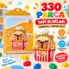 LZ-8876  POPCORN MODEL 330 PARÇA BLOCK OYUNCAK