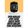 M6 Akıllı Bileklik Siyah Adımsayar Spor Takibi Android ve İOS Uyumlu